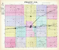 Pratt County, Kansas State Atlas 1887